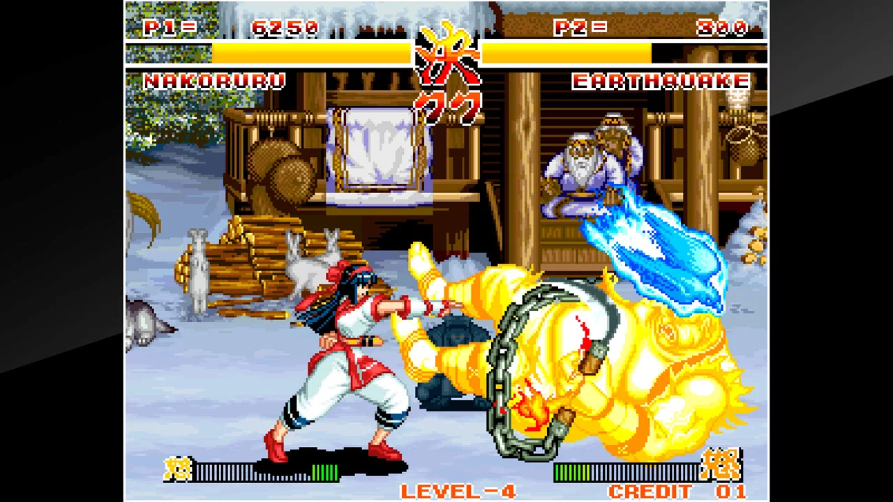 Изображение игры: ACA NEOGEO SAMURAI SHODOWN
