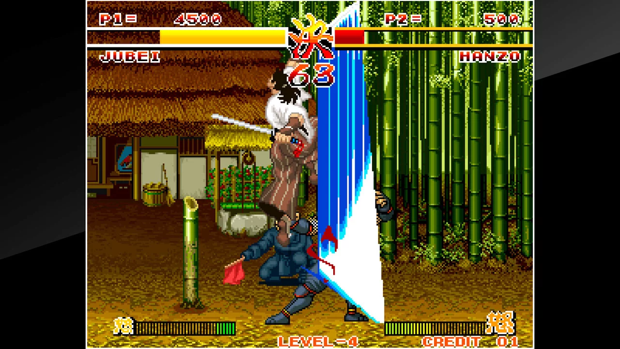 Изображение игры: ACA NEOGEO SAMURAI SHODOWN