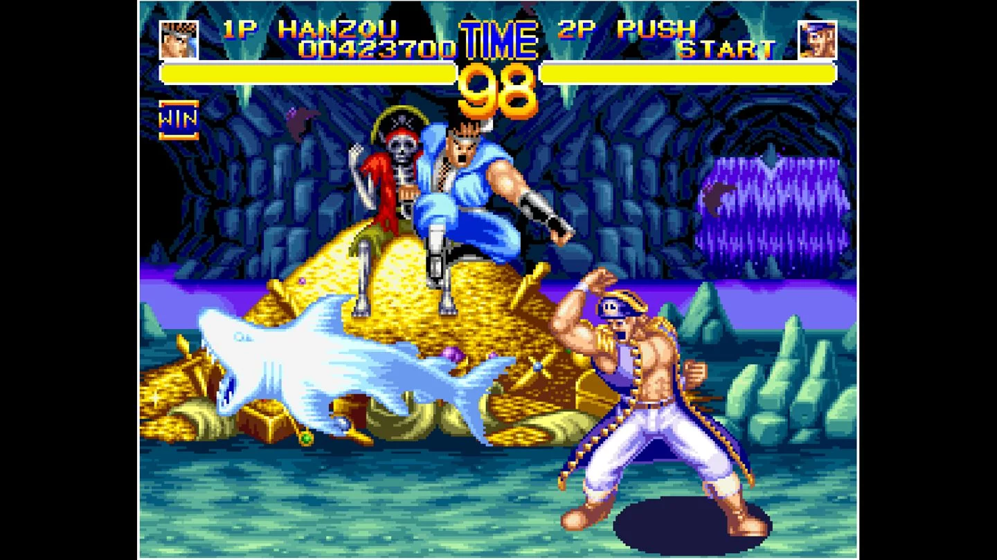 Изображение игры: ACA NEOGEO WORLD HEROES 2