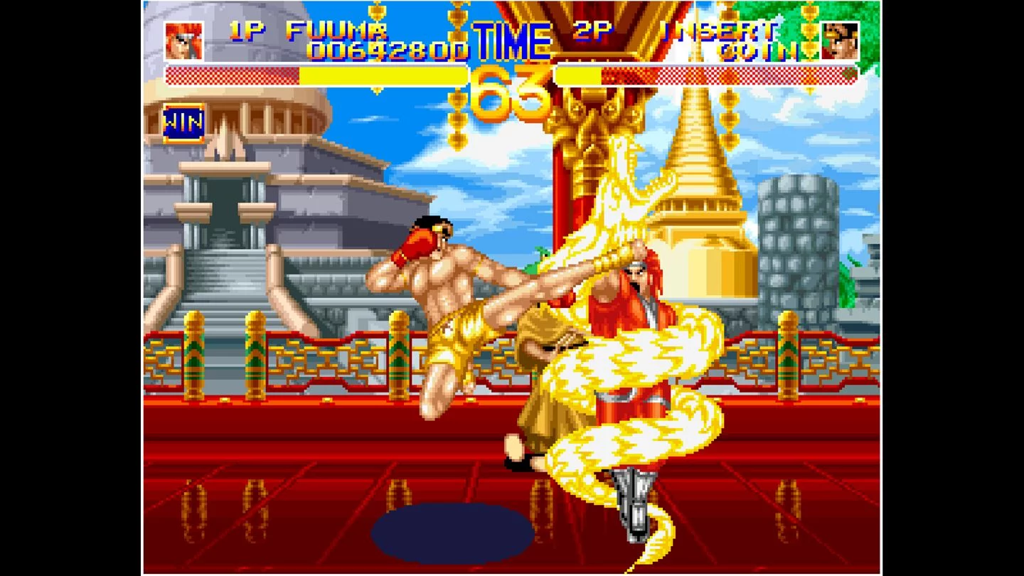 Изображение игры: ACA NEOGEO WORLD HEROES 2