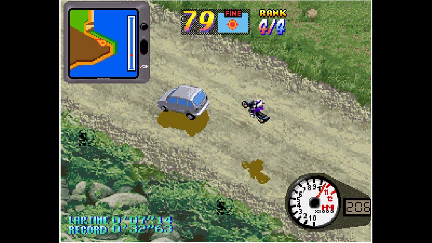 Изображение игры: ACA NEOGEO OVER TOP
