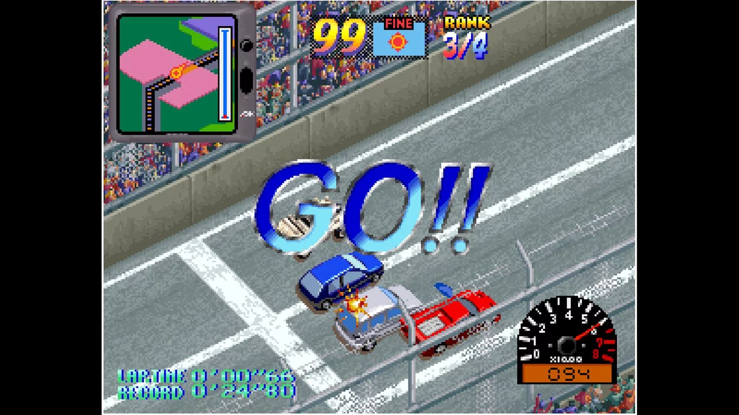 Изображение игры: ACA NEOGEO OVER TOP