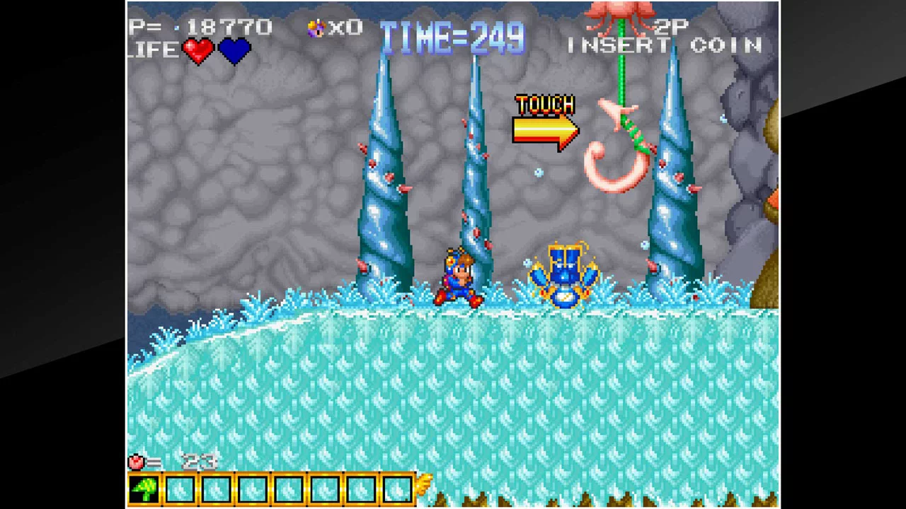 Изображение игры: ACA NEOGEO BLUE'S JOURNEY