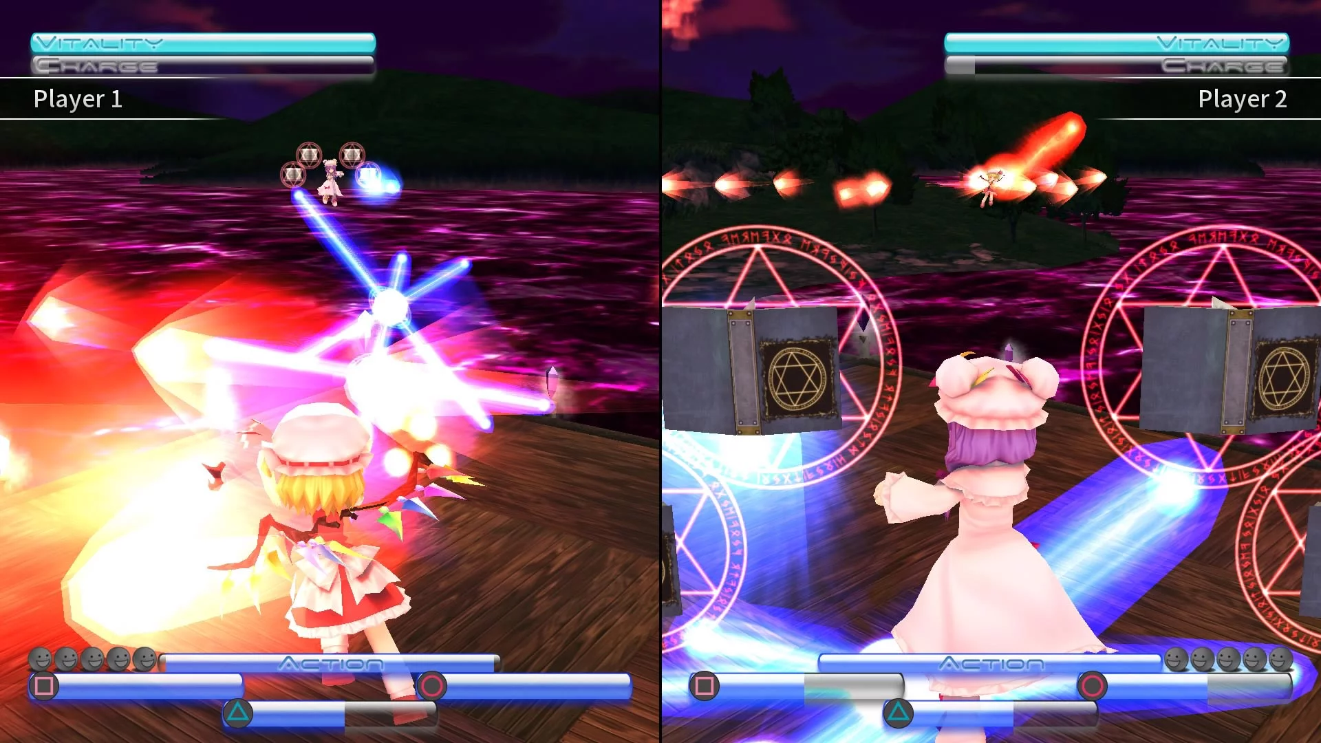 Изображение игры: Touhou Kobuto V: Burst Battle