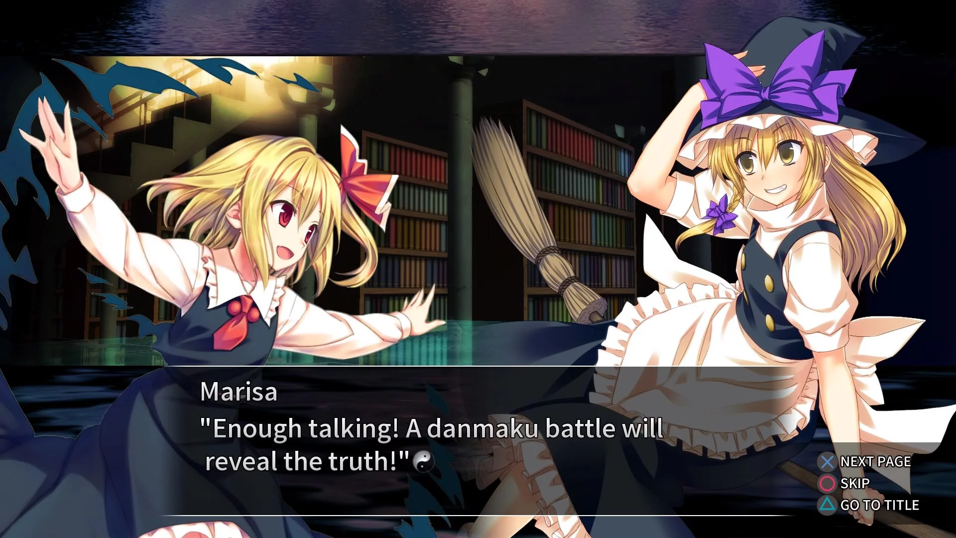 Изображение игры: Touhou Kobuto V: Burst Battle