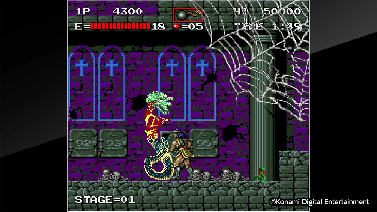 Изображение игры: Arcade Archives HAUNTED CASTLE