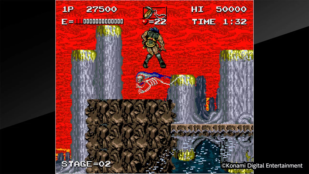 Изображение игры: Arcade Archives HAUNTED CASTLE