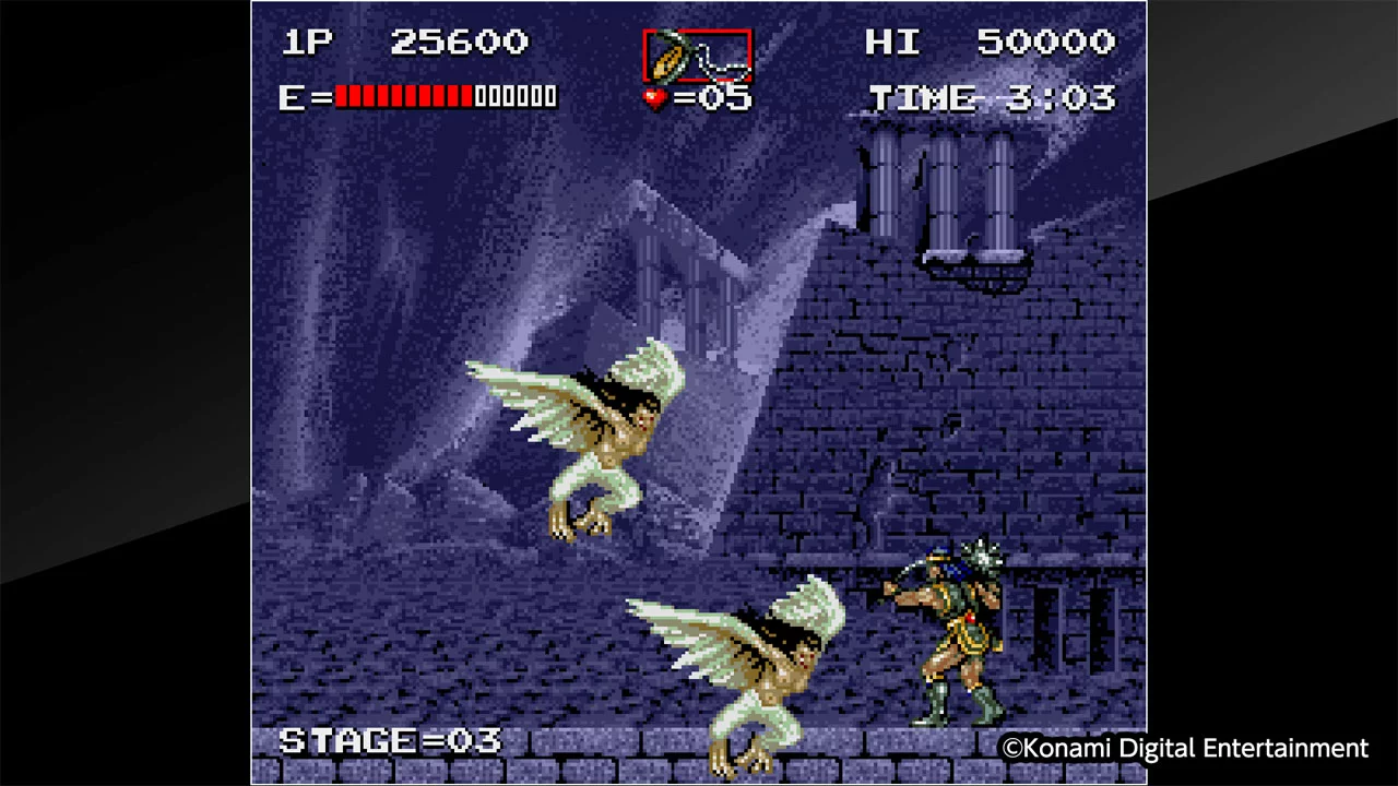Изображение игры: Arcade Archives HAUNTED CASTLE