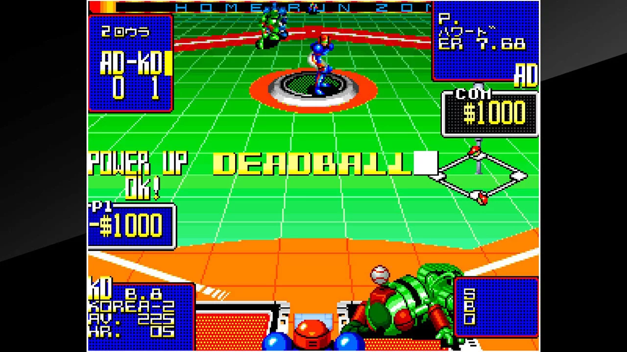 Изображение игры: ACA NEOGEO SUPER BASEBALL 2020