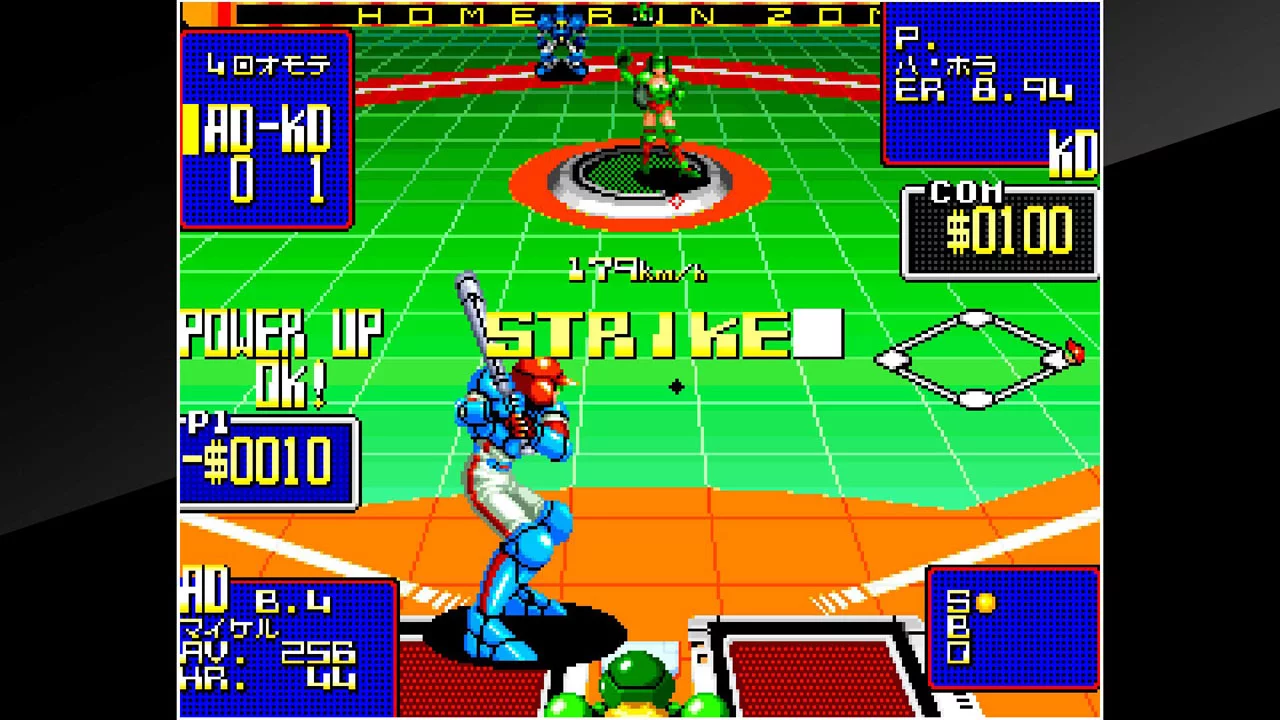 Изображение игры: ACA NEOGEO SUPER BASEBALL 2020