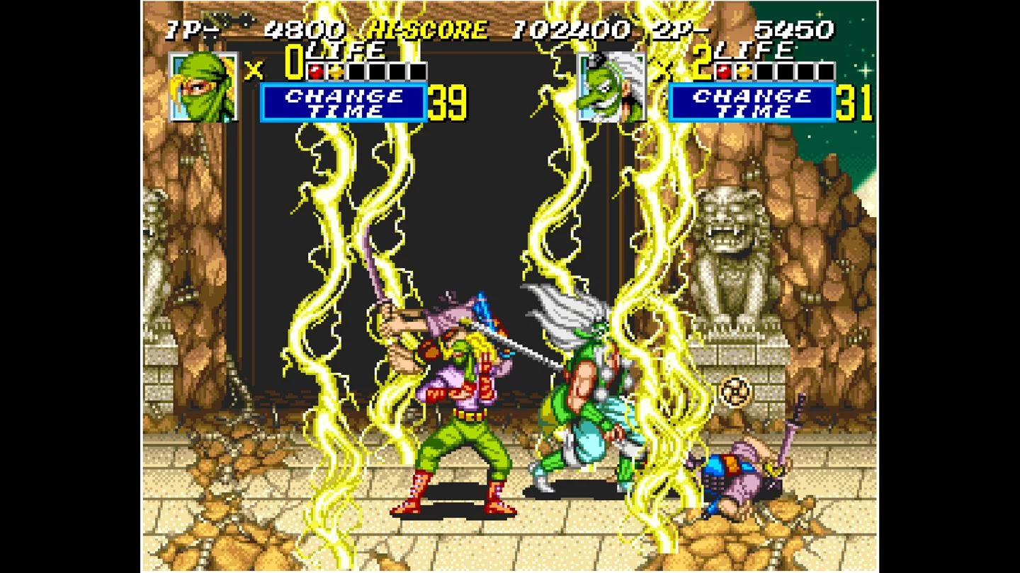 Изображение игры: ACA NEOGEO SEGOKU 2