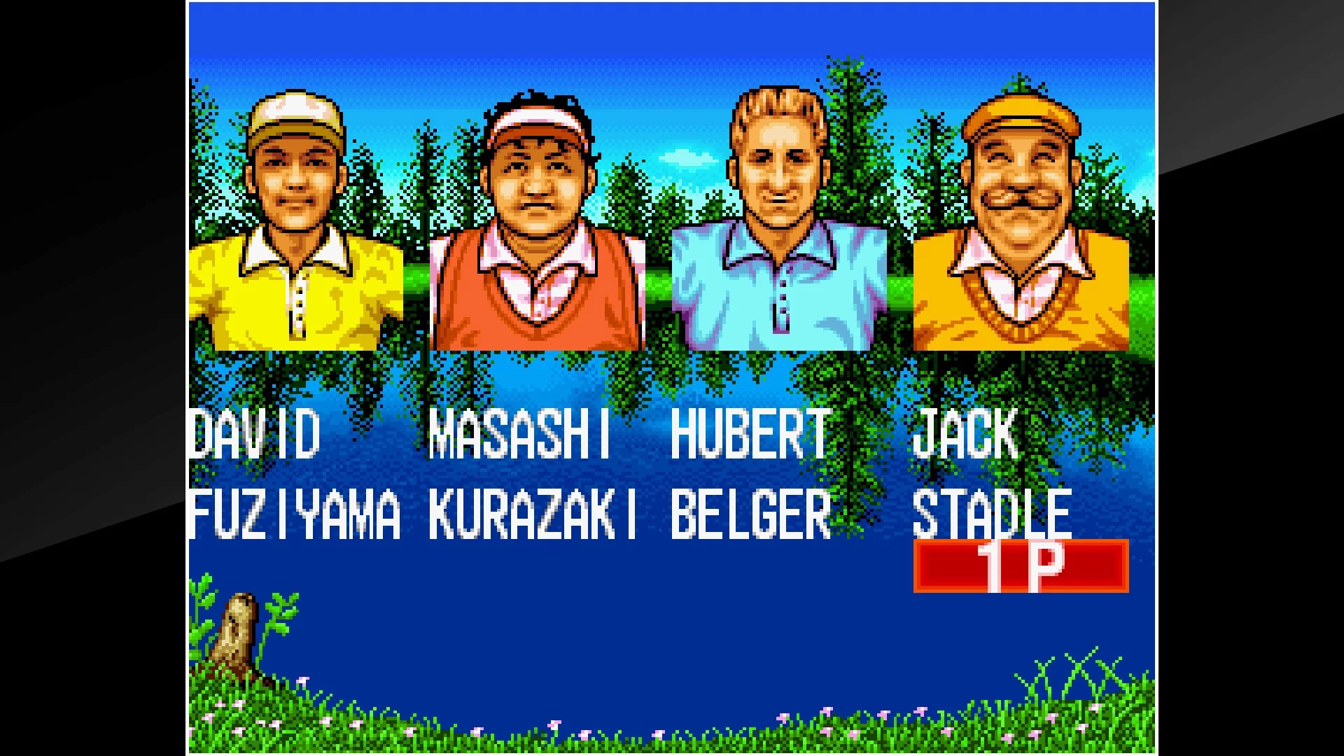 Изображение игры: ACA NEOGEO TOP PLAYER’S GOLF