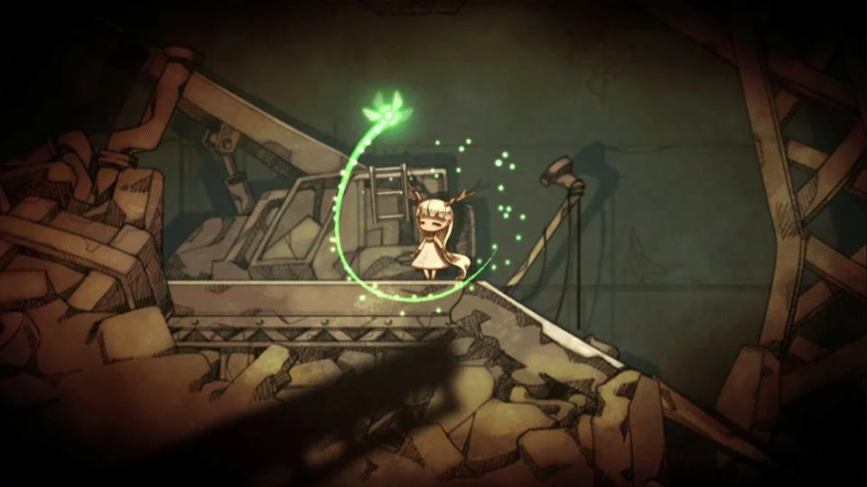 Изображение игры: Yomawari: Night Alone / htoLNiQ: The Firefly Diary