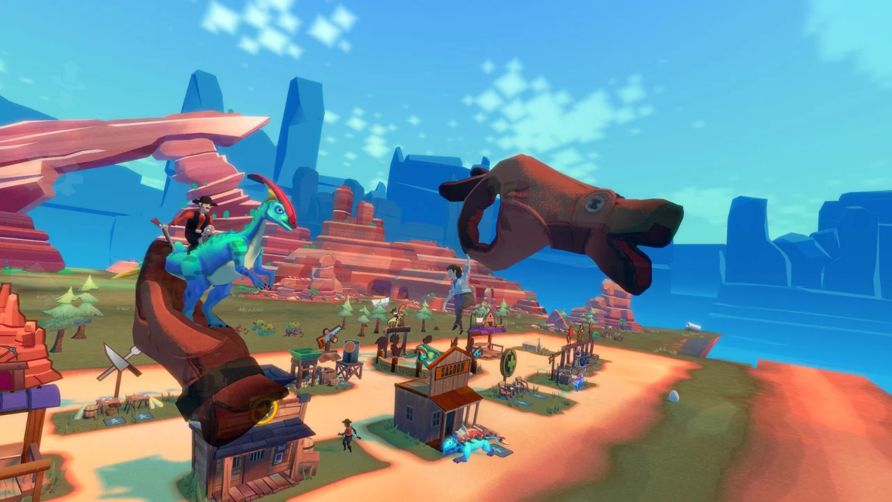 Изображение игры: Dino Frontier