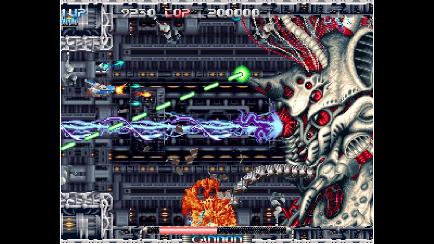 Изображение игры: ACA NEOGEO PULSTAR