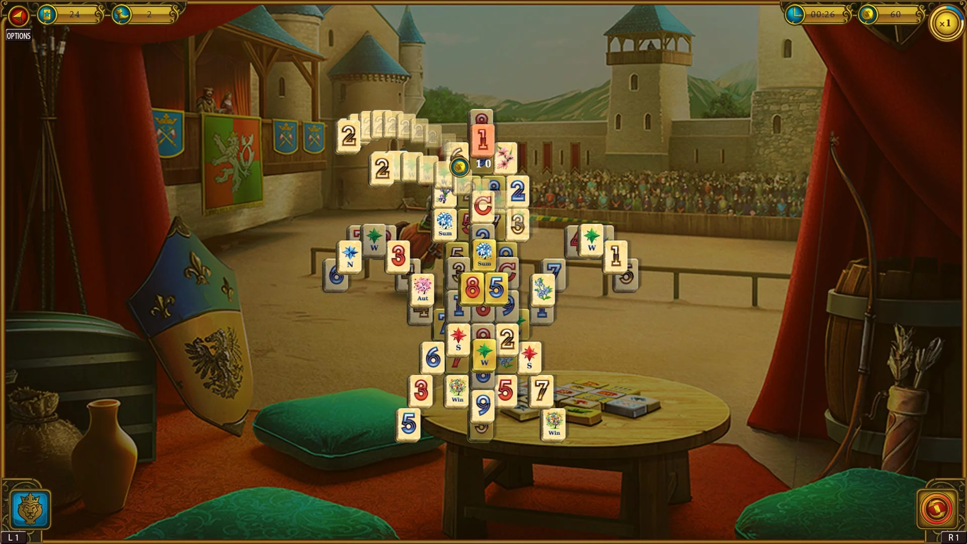 Изображение игры: MAHJONG WORLD CONTEST & MAHJONG ROYAL TOWERS