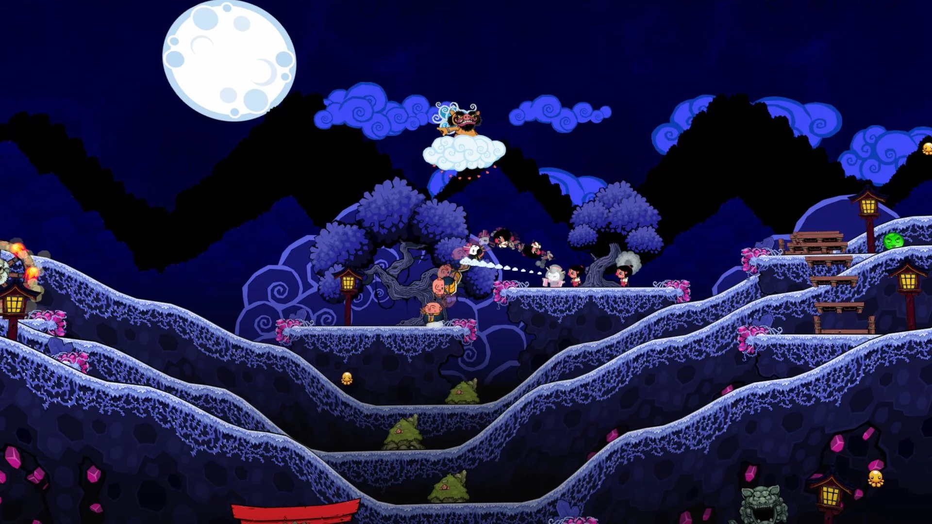 Изображение игры: Pop-Up Pilgrims