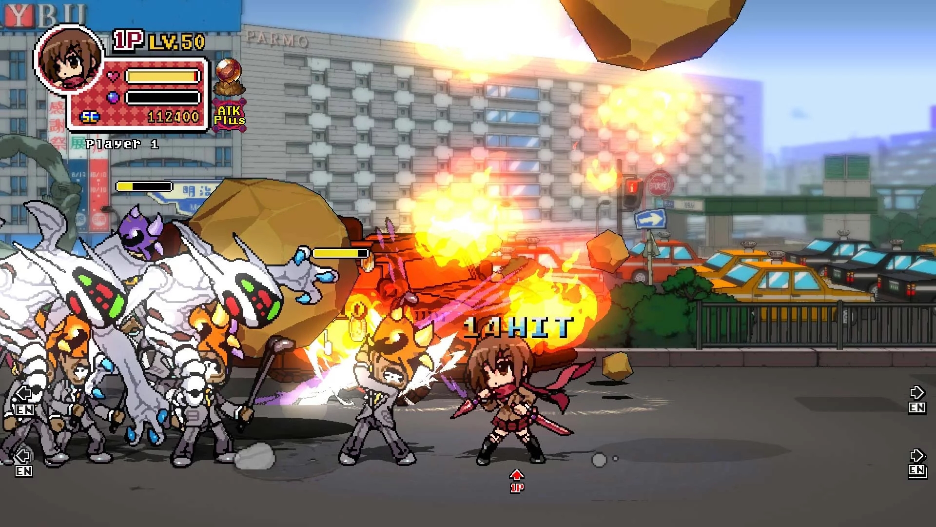 Изображение игры: Phantom Breaker: Battle Grounds Overdrive