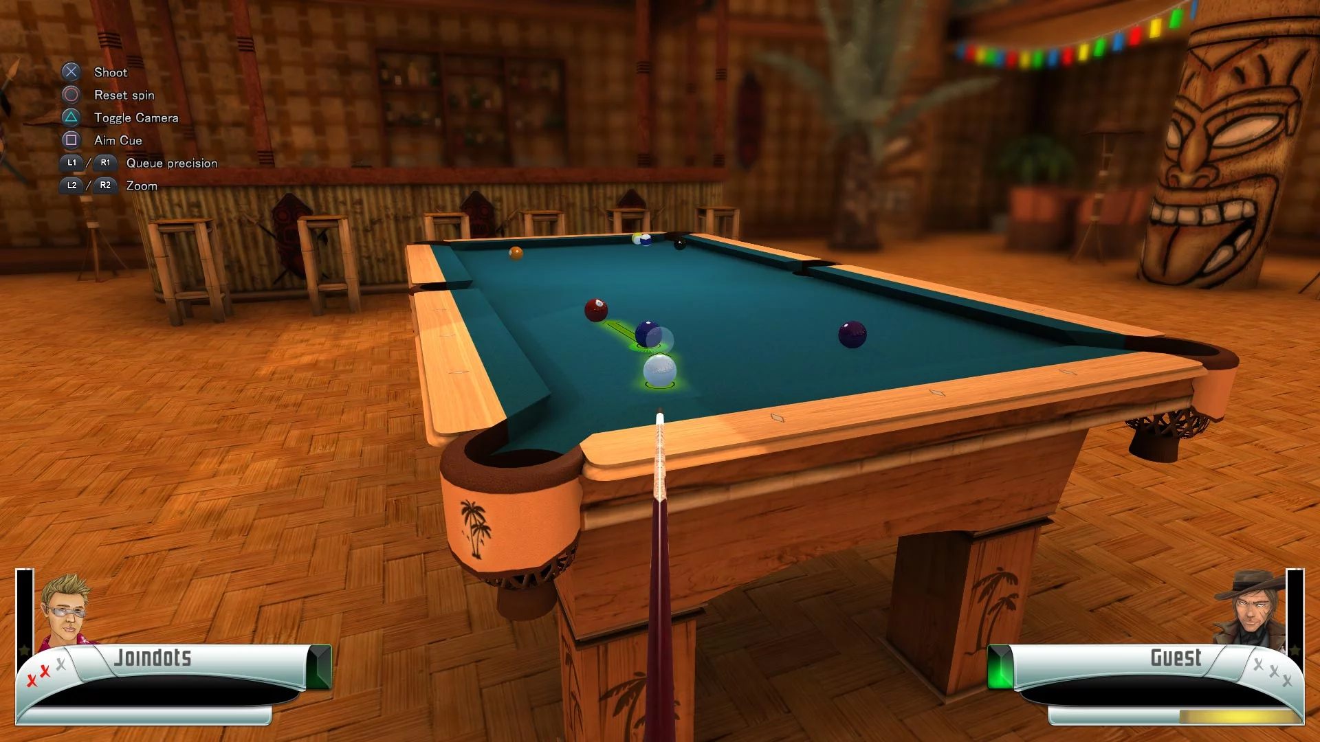 Изображение игры: 3D Billiards