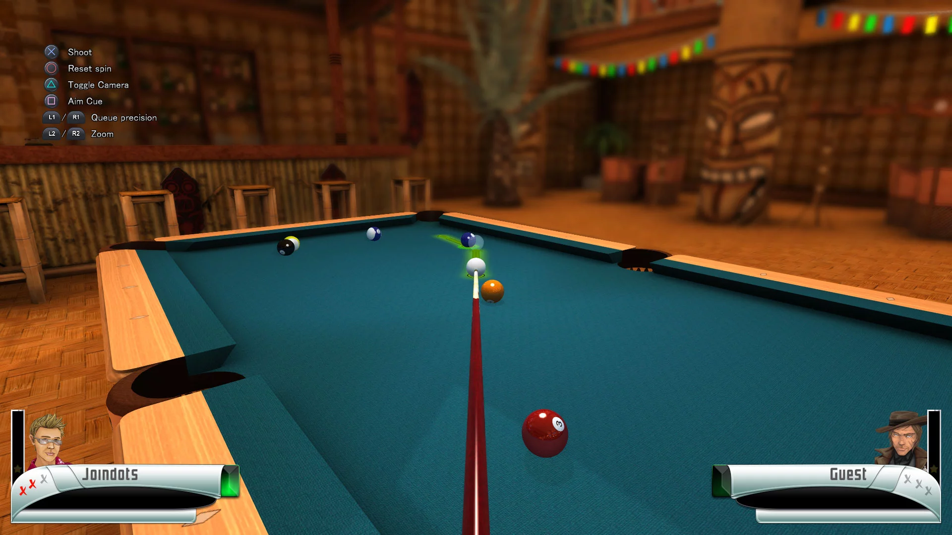 Изображение игры: 3D Billiards