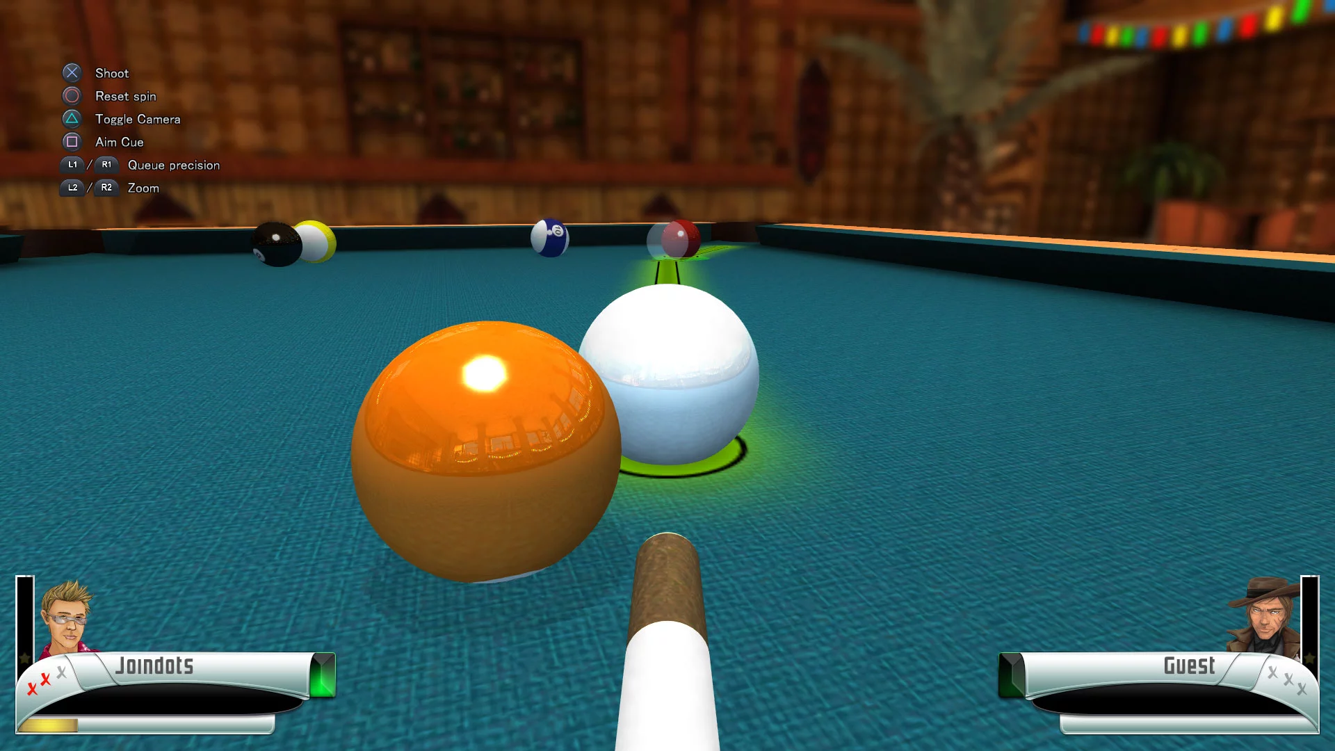 Изображение игры: 3D Billiards
