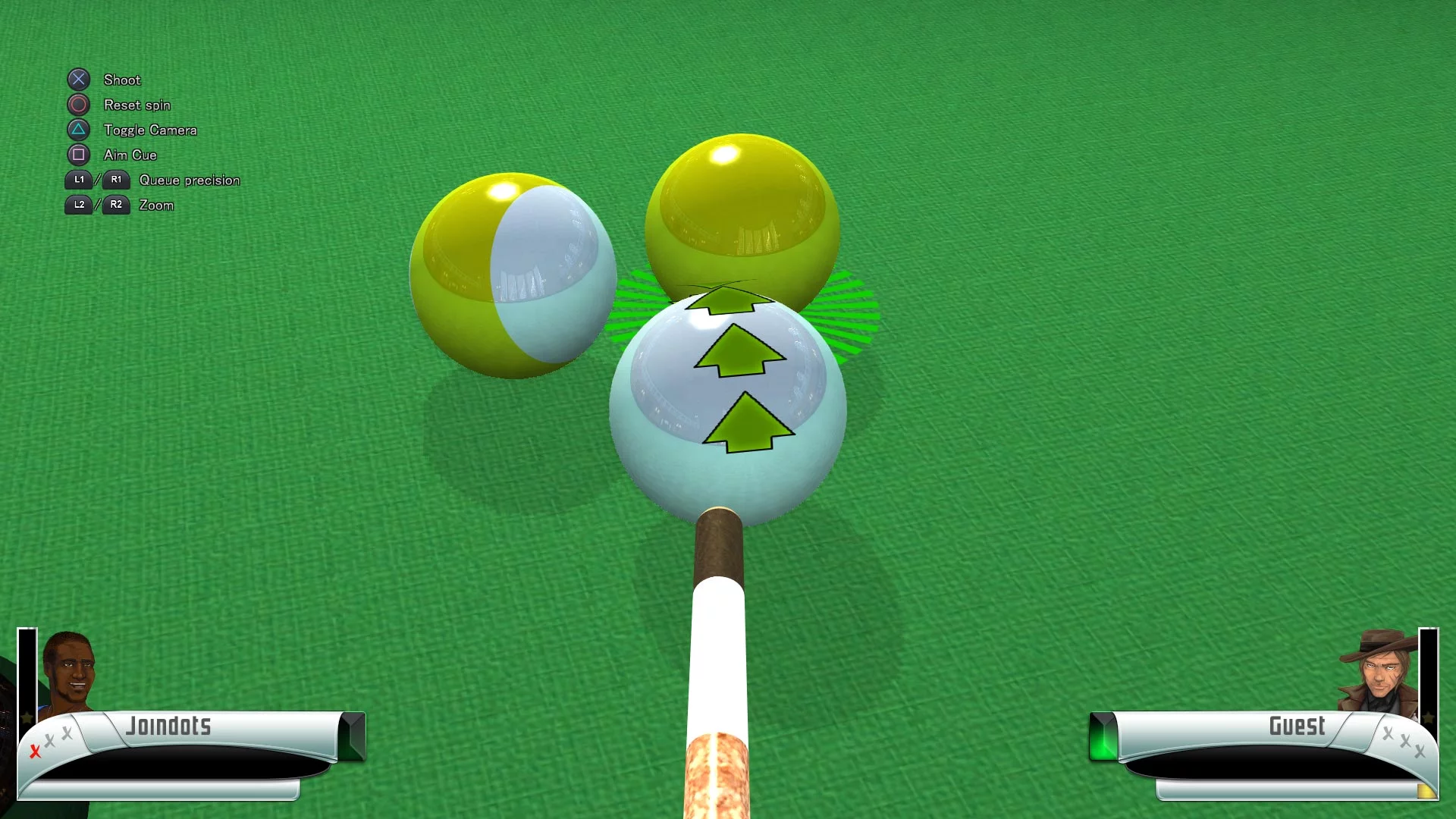 Изображение игры: 3D Billiards