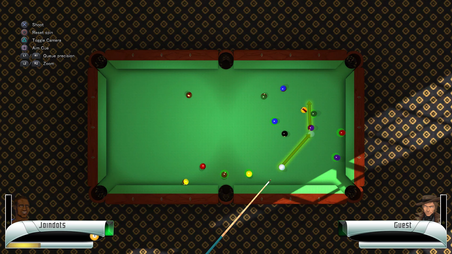 Изображение игры: 3D Billiards
