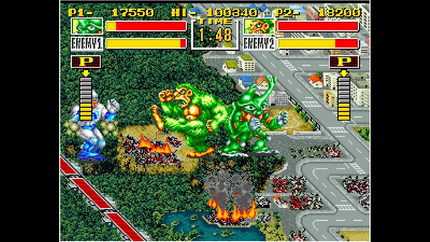 Изображение игры: ACA NEOGEO KING OF THE MONSTERS