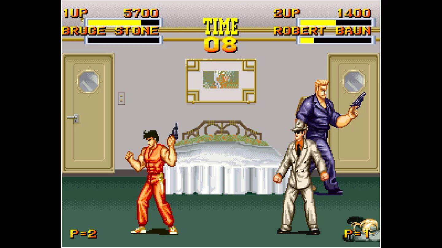 Изображение игры: ACA NEOGEO BURNING FIGHT