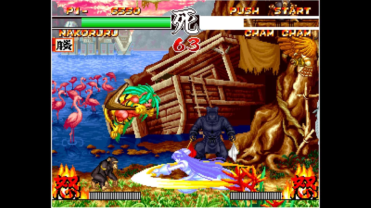 Изображение игры: ACA NEOGEO SAMURAI SHODOWN II