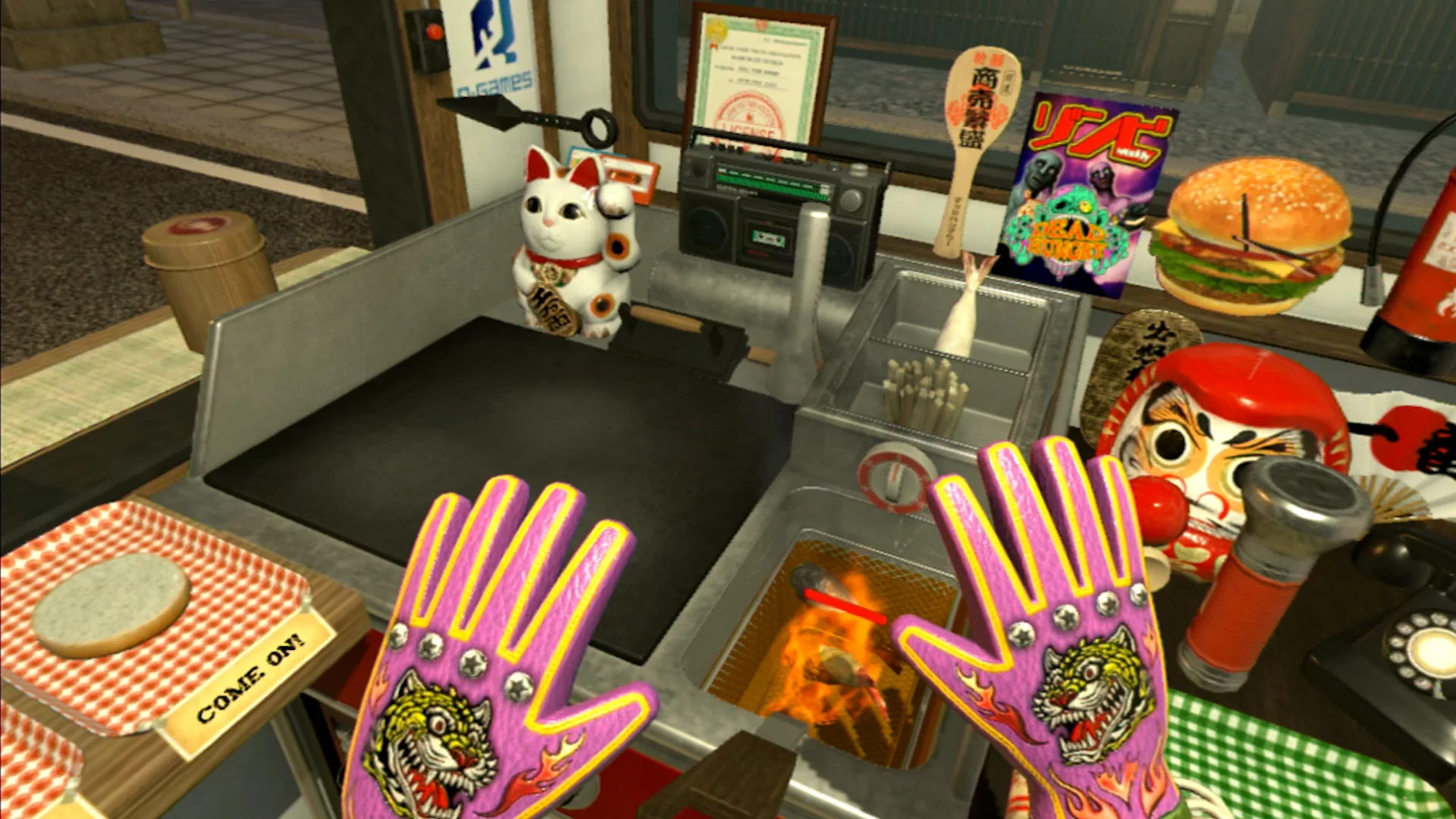 Изображение игры: PixelJunk VR Dead Hungry