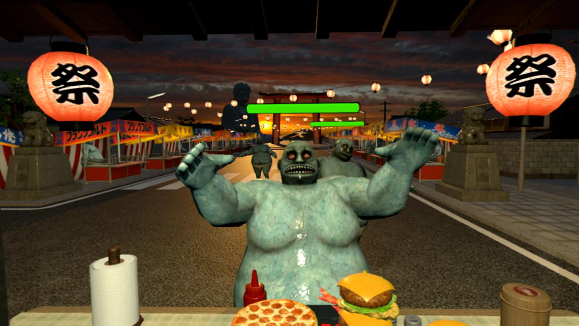 Изображение игры: PixelJunk VR Dead Hungry