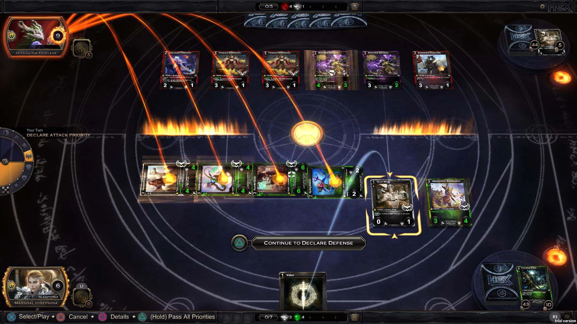 Изображение игры: HEX: Card Clash