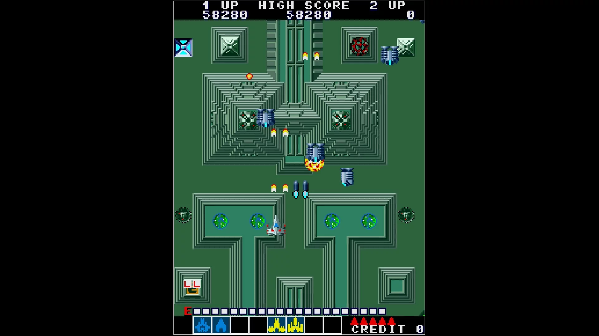 Изображение игры: Arcade Archives ALPHA MISSION