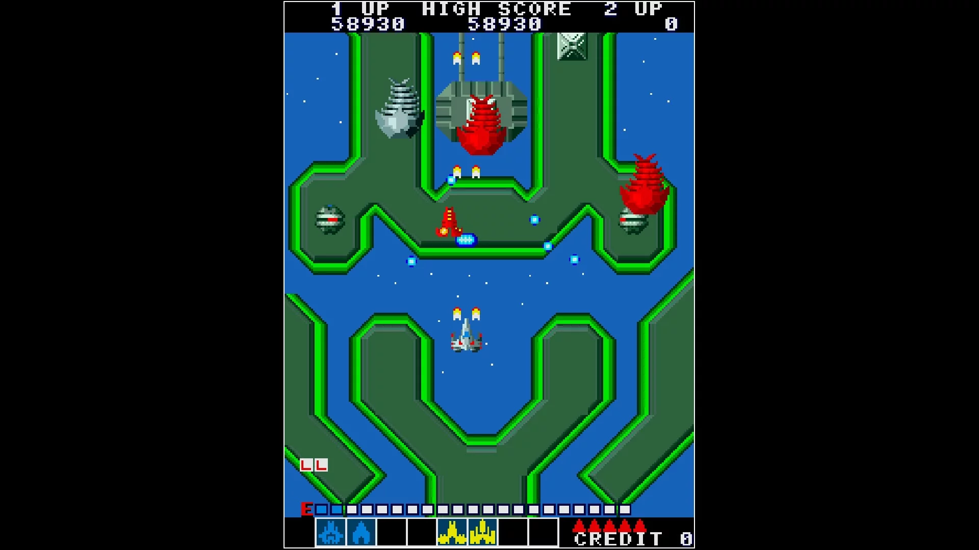 Изображение игры: Arcade Archives ALPHA MISSION
