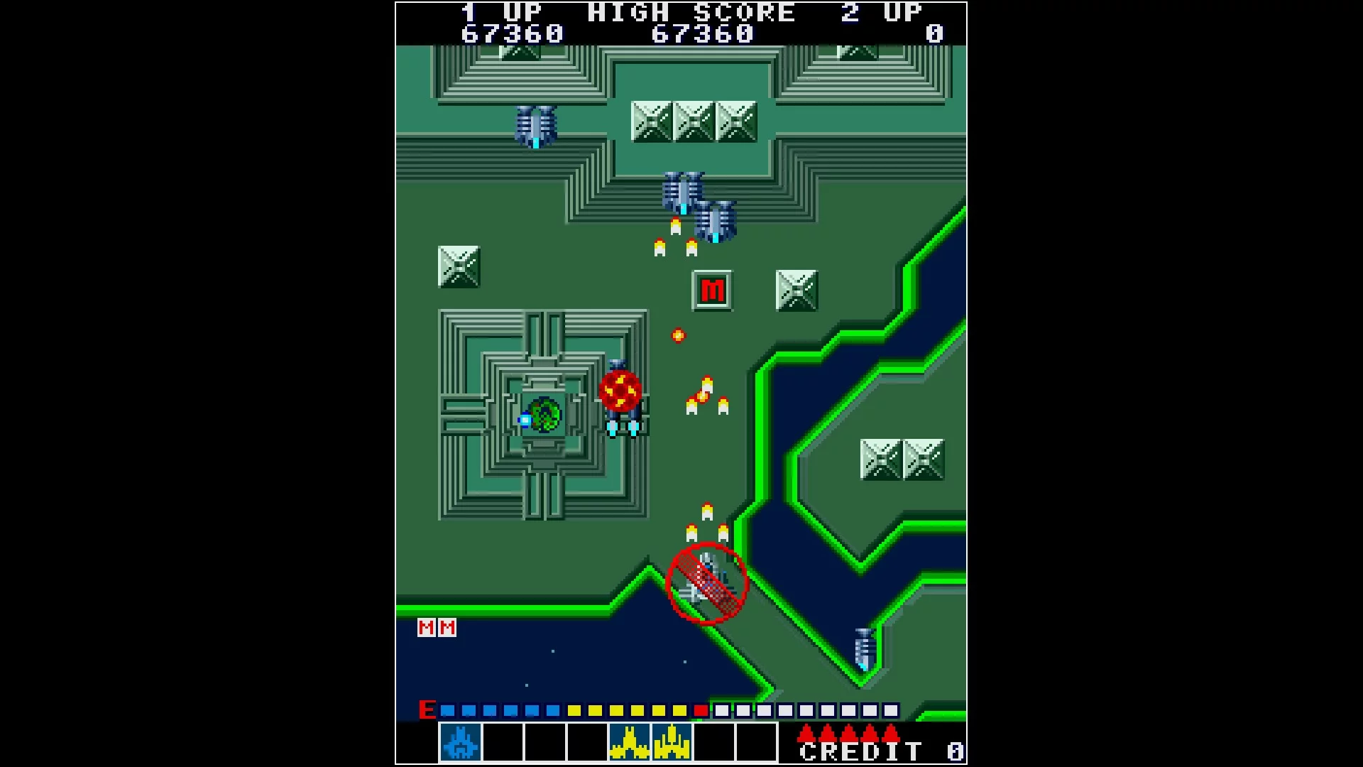 Изображение игры: Arcade Archives ALPHA MISSION
