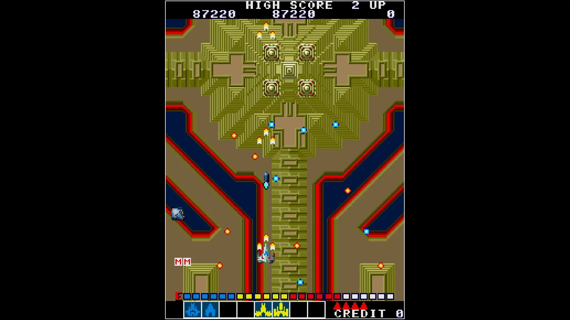 Изображение игры: Arcade Archives ALPHA MISSION