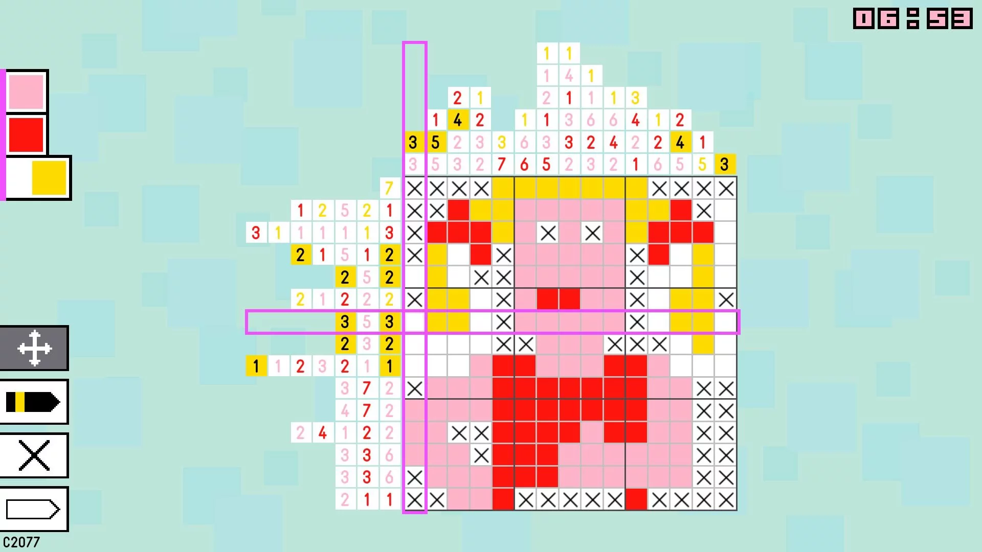 Изображение игры: Pic-a-Pix Color 2