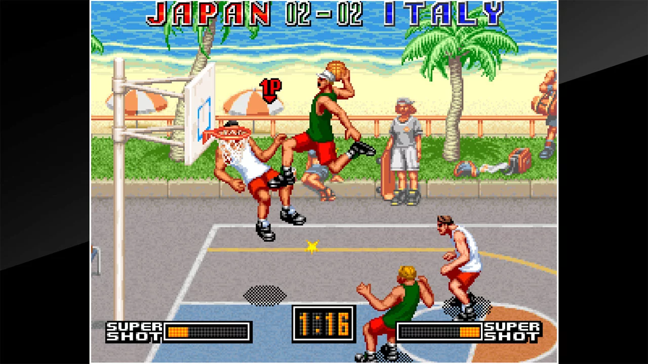 Изображение игры: ACA NEOGEO STREET HOOP