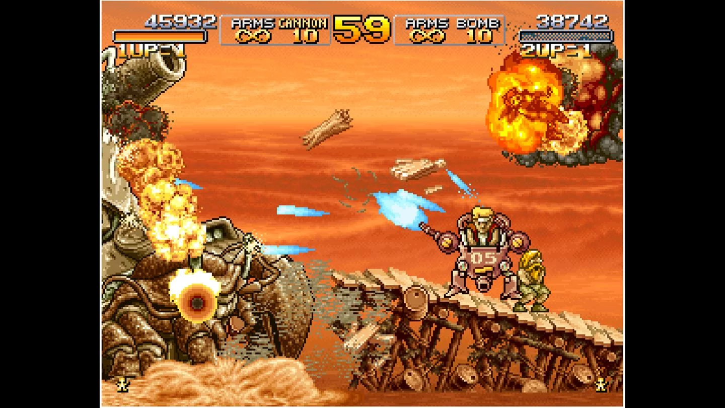 Изображение игры: ACA NEOGEO METAL SLUG 3