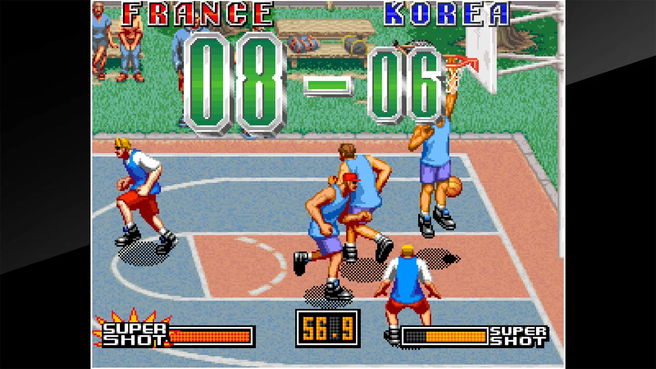 Изображение игры: ACA NEOGEO STREET HOOP
