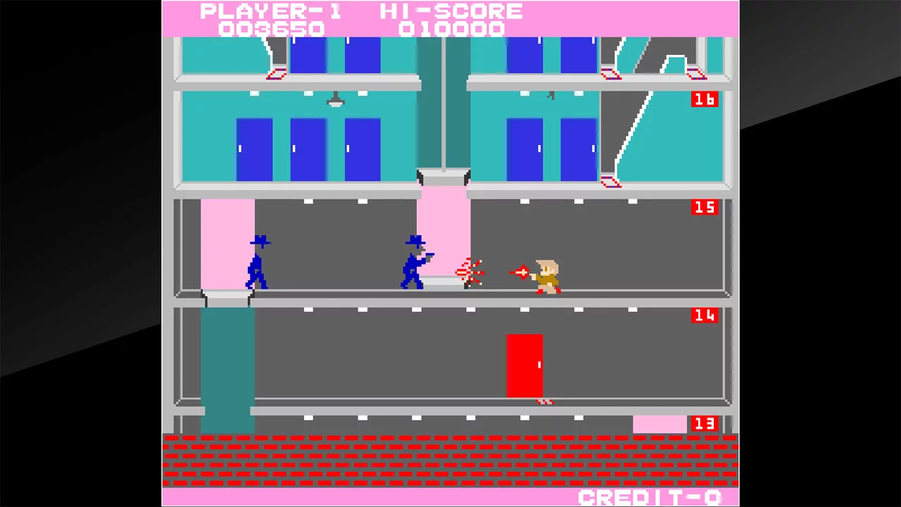 Изображение игры: Arcade Archives ELEVATOR ACTION