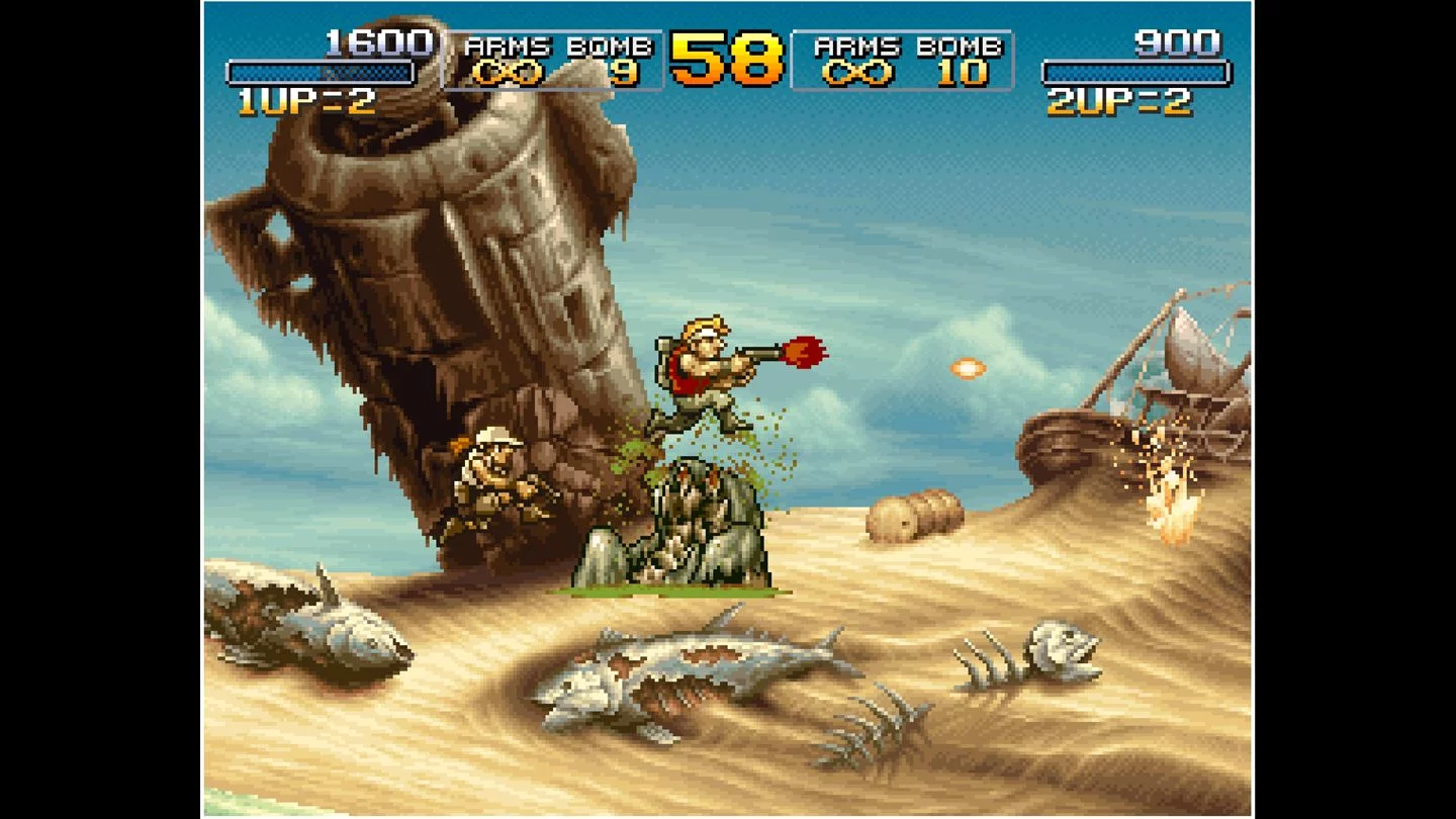 Изображение игры: ACA NEOGEO METAL SLUG 3