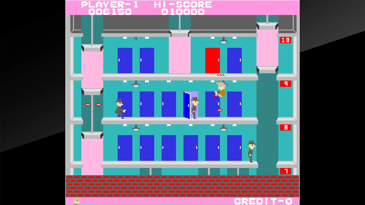 Изображение игры: Arcade Archives ELEVATOR ACTION