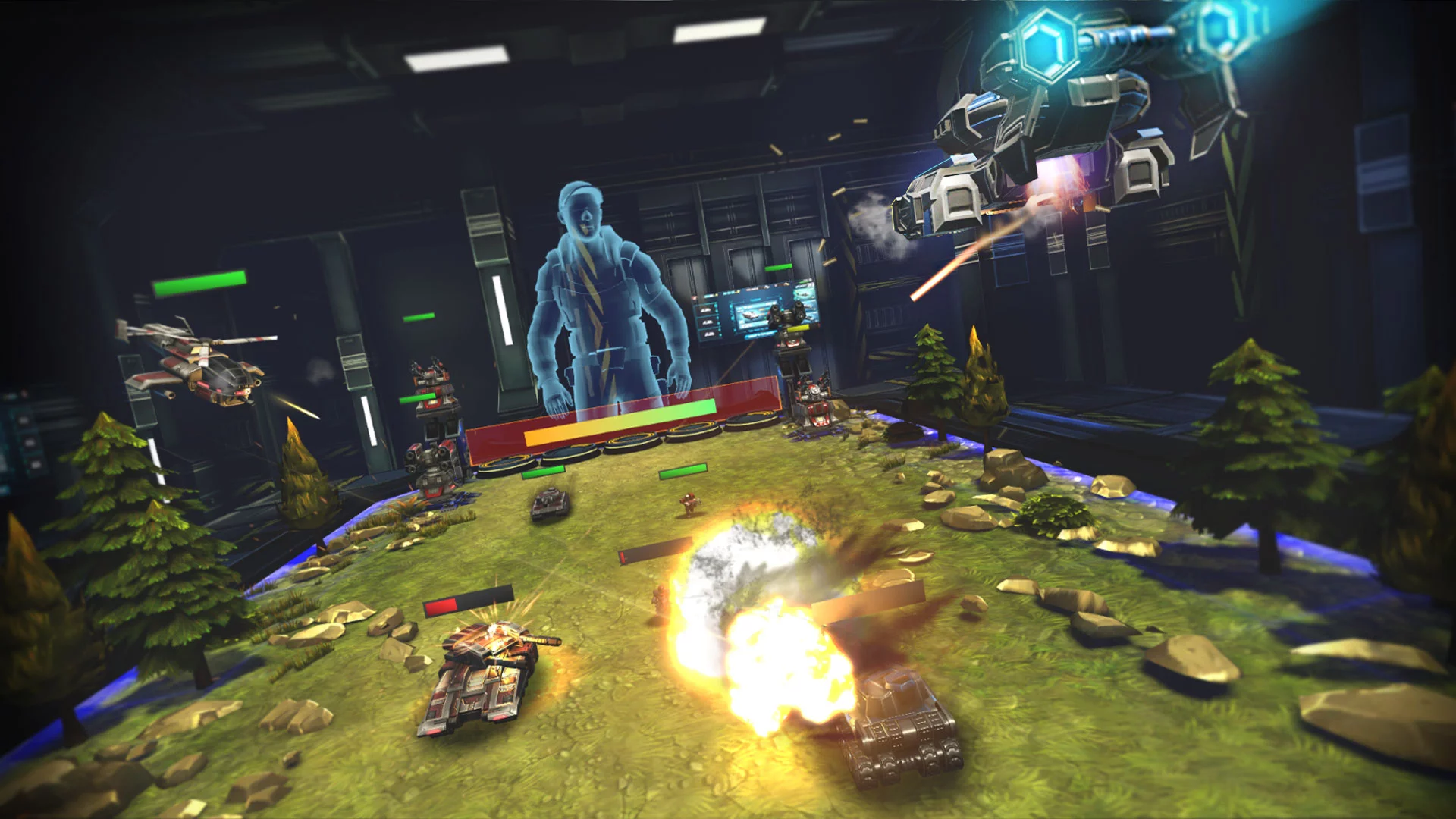 Изображение игры: League of War: VR Arena