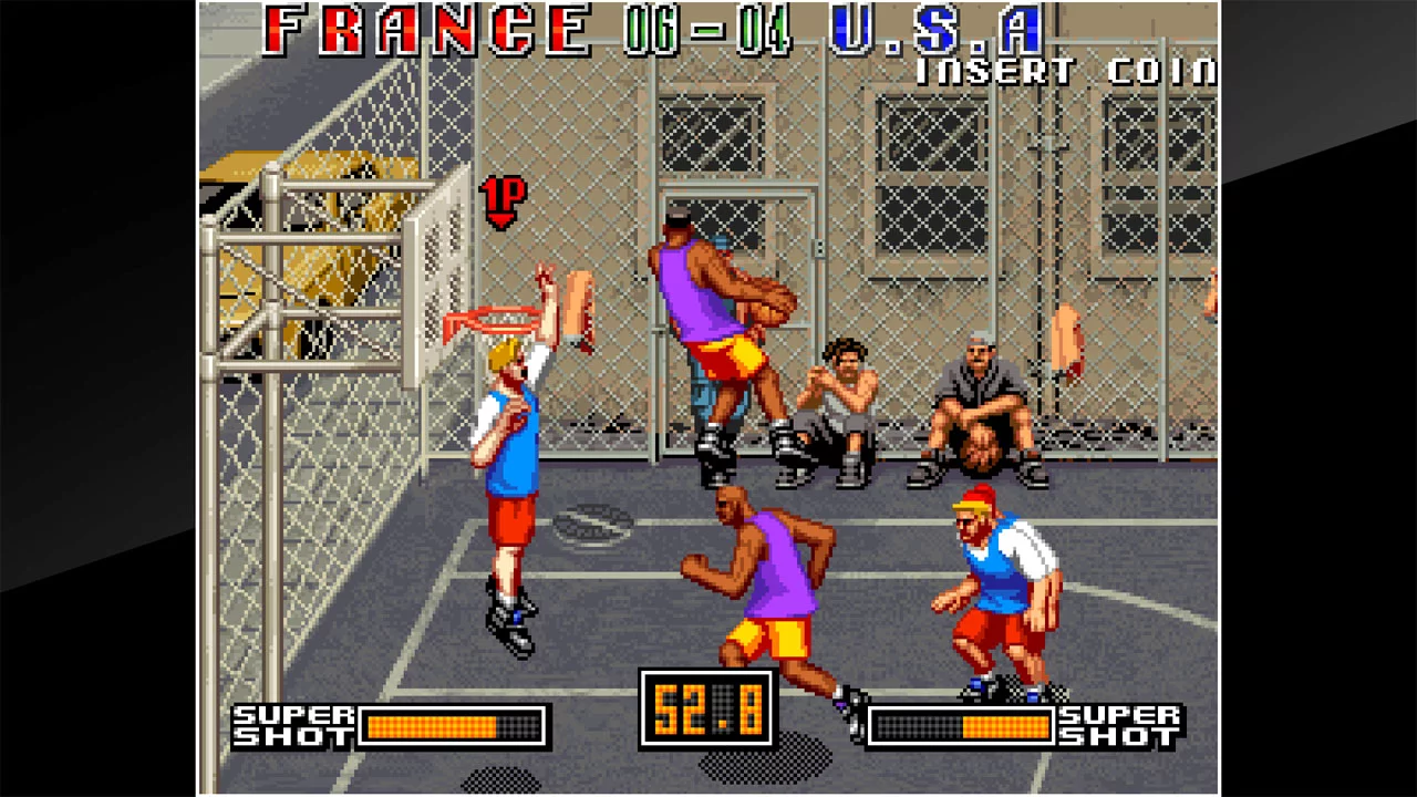 Изображение игры: ACA NEOGEO STREET HOOP