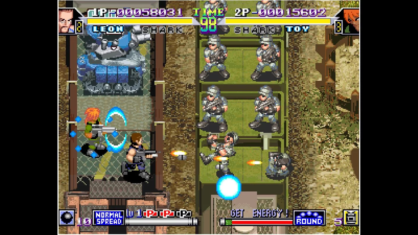 Изображение игры: ACA NEOGEO SHOCK TROOPERS 2nd Squad