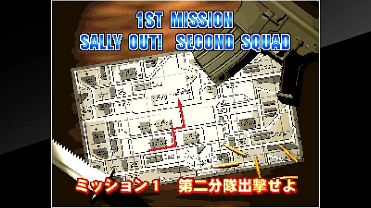 Изображение игры: ACA NEOGEO SHOCK TROOPERS 2nd Squad