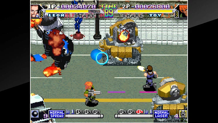 Изображение игры: ACA NEOGEO SHOCK TROOPERS 2nd Squad