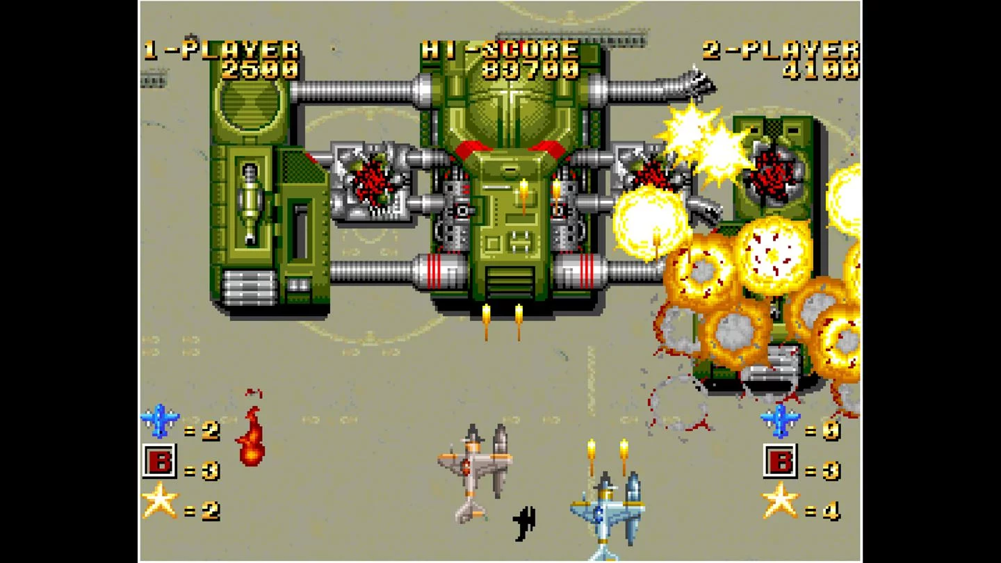 Изображение игры: ACA NEOGEO GHOST PILOTS
